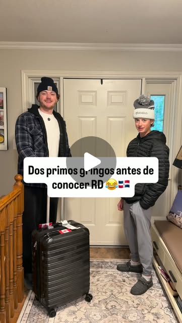 Dos primos gringos antes de conocer RD #