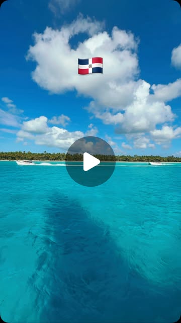 Ese color del agua ISLA SAONA #dominican